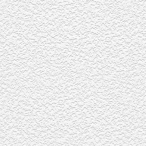 White Textured Vinyl Paintable Wallpaper Roll