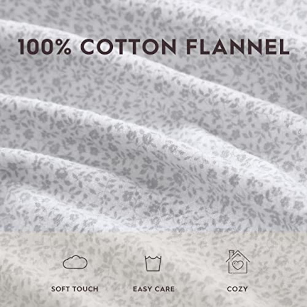 Laura Ashley Laura Ashley Cotton Flannel Cozy Sheet Sets