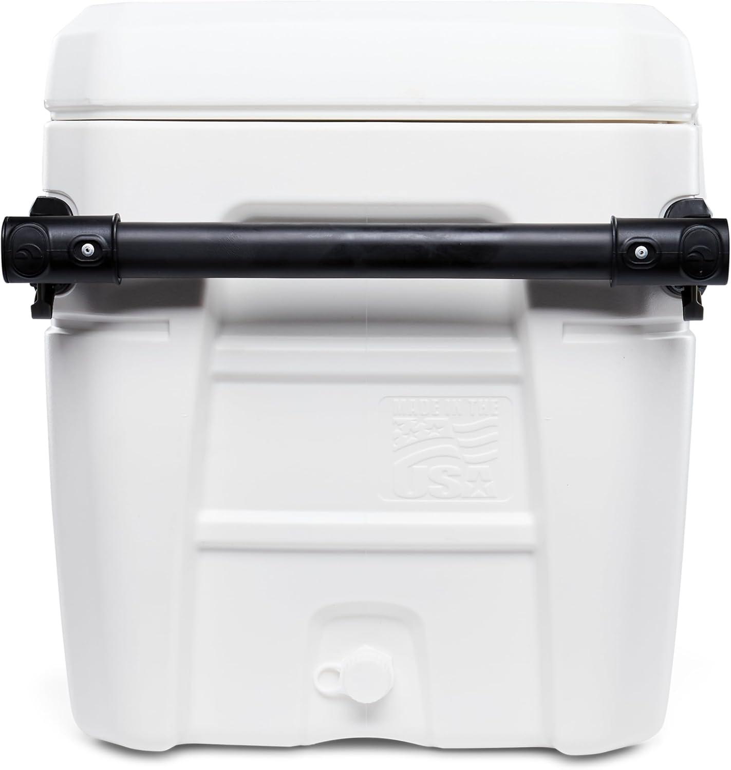 Igloo Glide Pro Hard Sided 110qt Portable Cooler - White