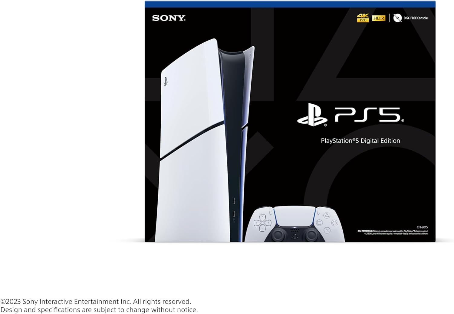 Restored PlayStation 5 Digital Edition (slim) (Refurbished)