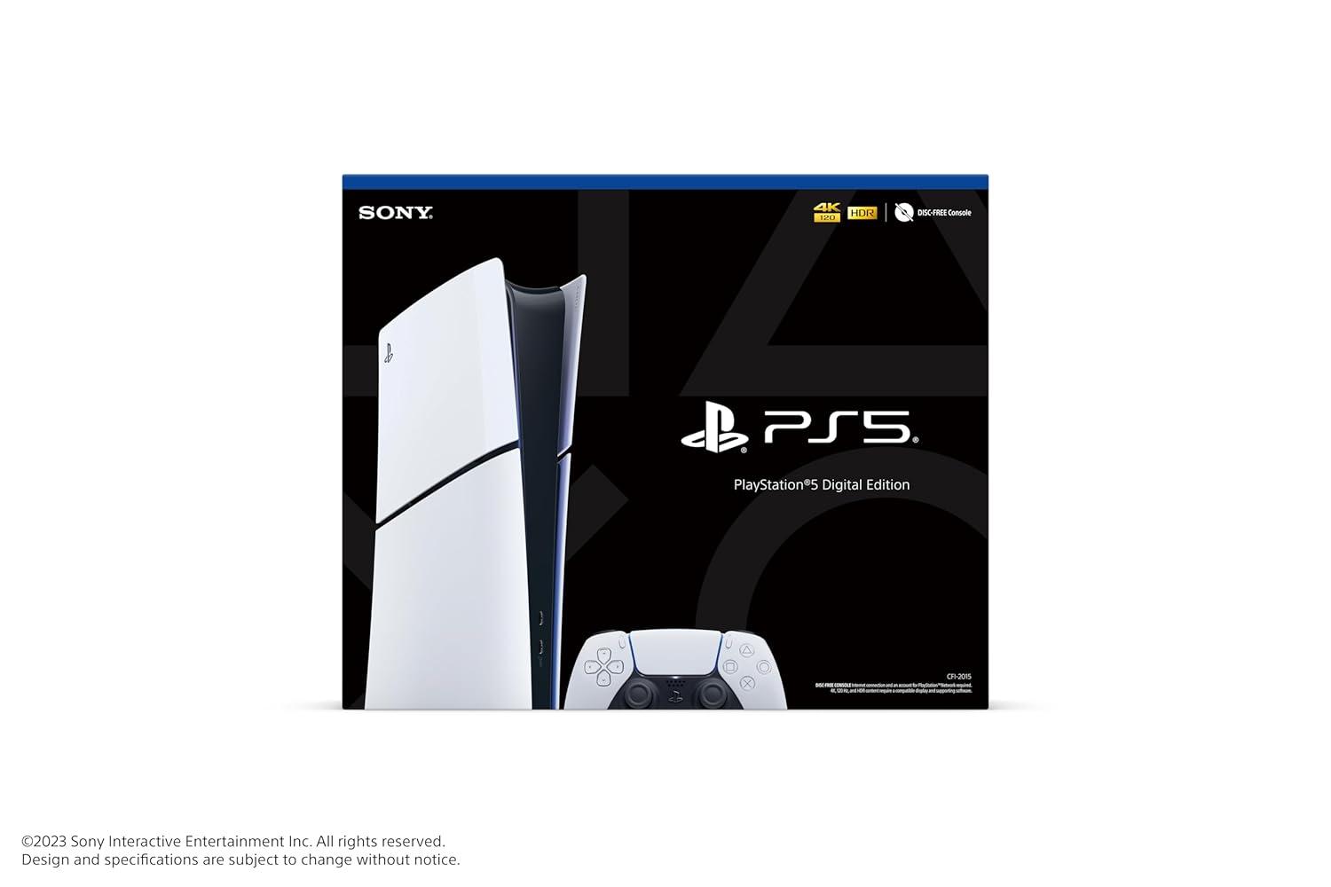 Restored PlayStation 5 Digital Edition (slim) (Refurbished)