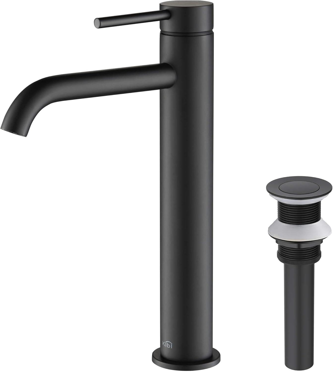 Circular Vessel Sink Faucet Single-handle Bathroom Faucet