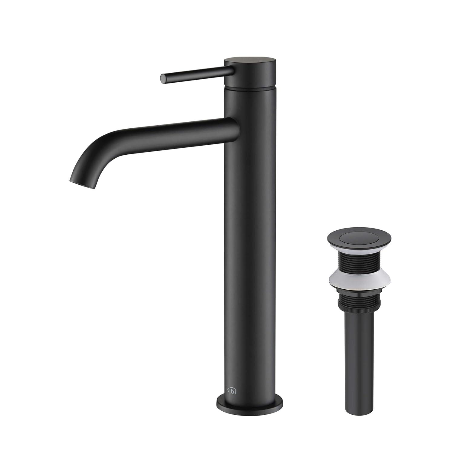 Circular Vessel Sink Faucet Single-handle Bathroom Faucet