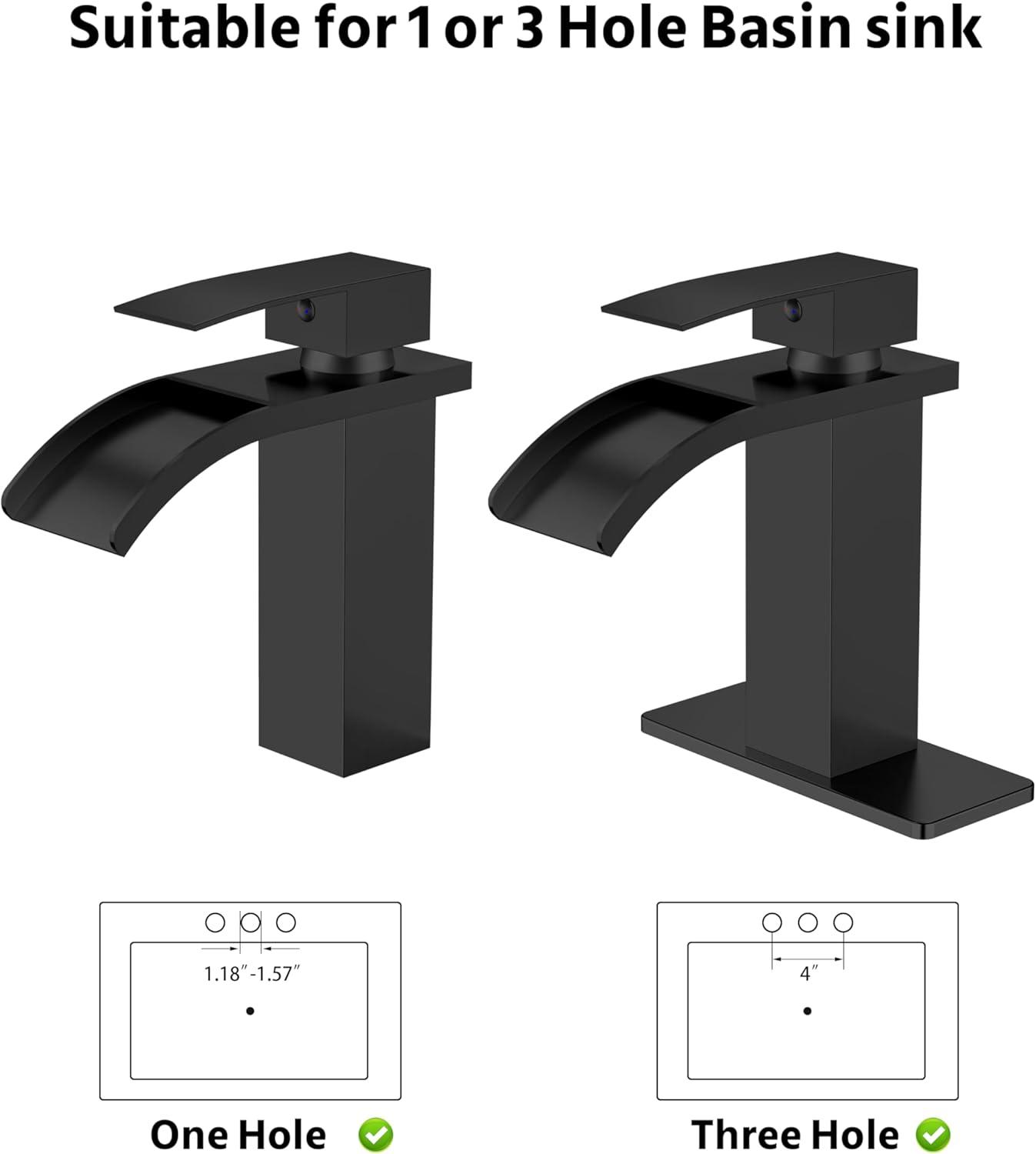 Single-Hole Single-handle Bathroom Faucet