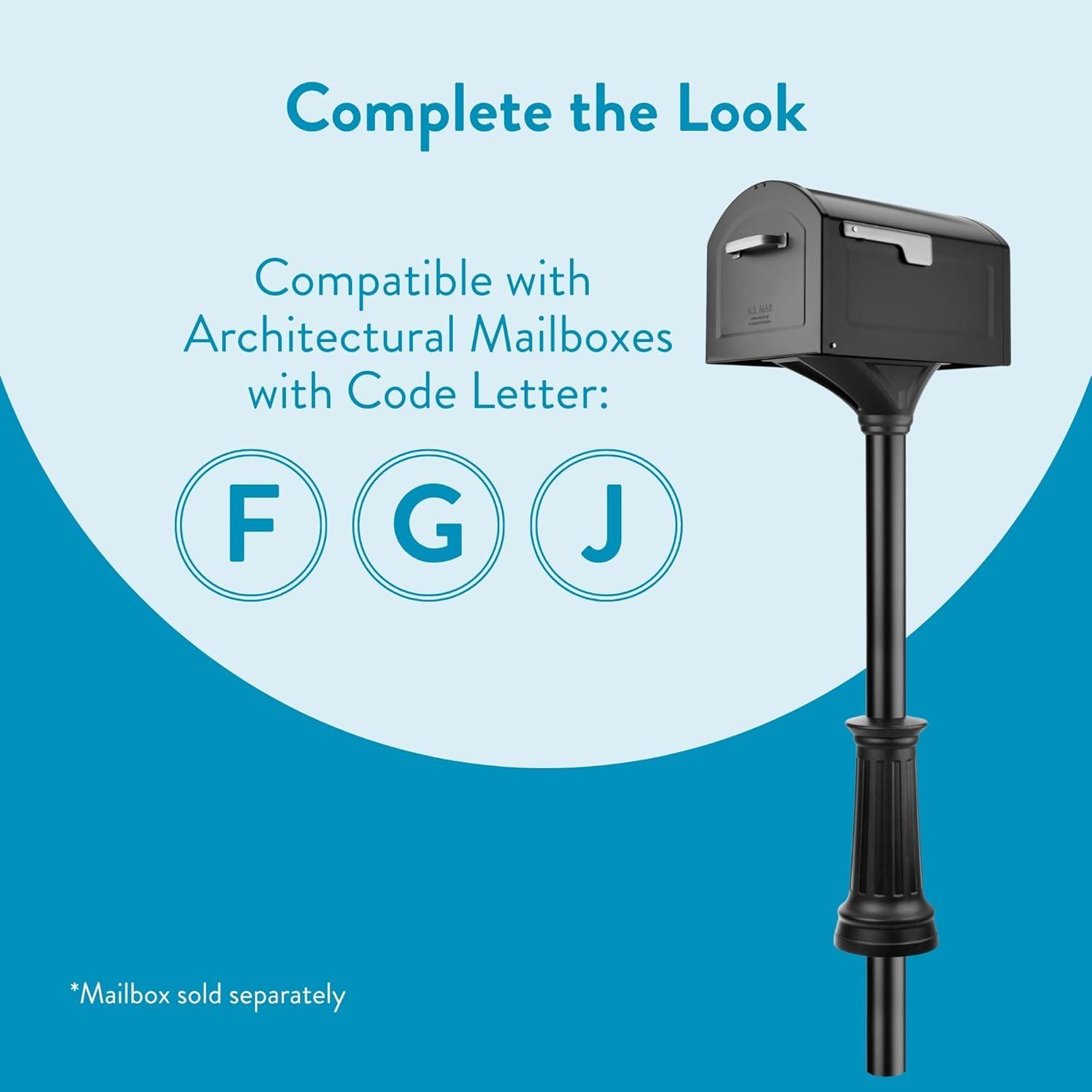 Architectural Mailboxes Elevado 52.91'' H Round Decorative Post