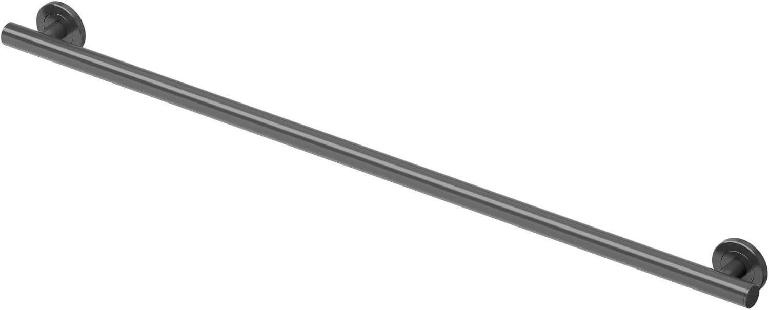 Latitude II Stainless Steel Wall Mount Grab Bar | ADA Compliant Safety Bar For Bathroom