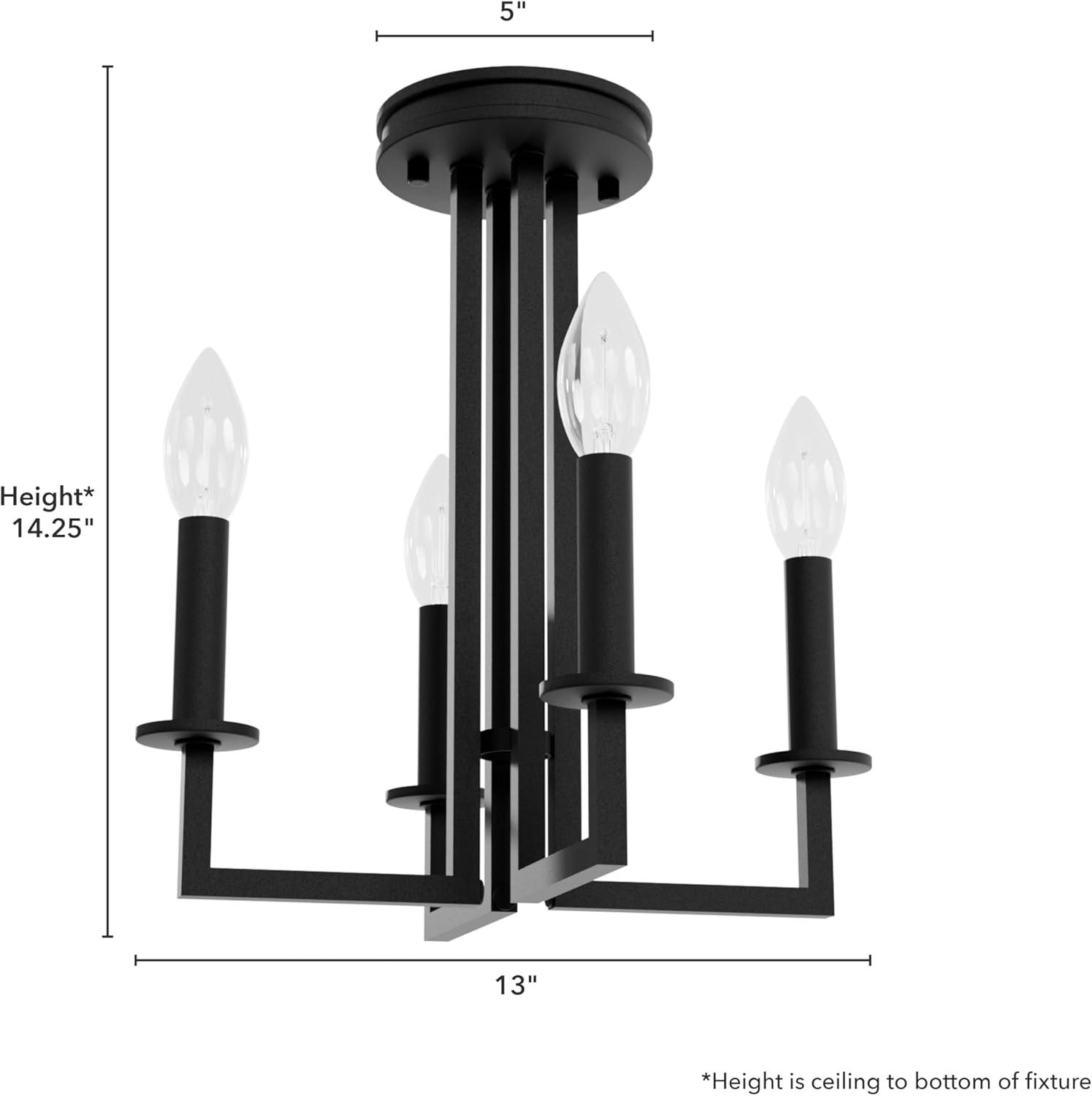 4 - Light Candle Style Classic Chandelier
