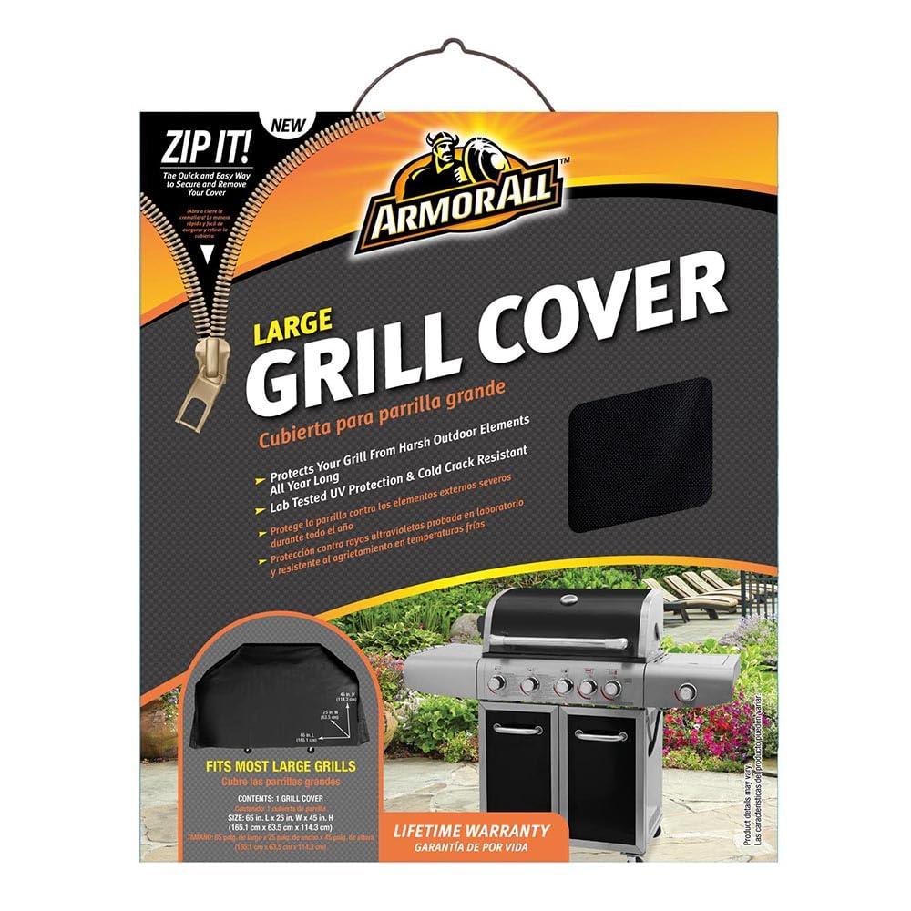 Grill Zone Universal Grill Cover, Black - Large