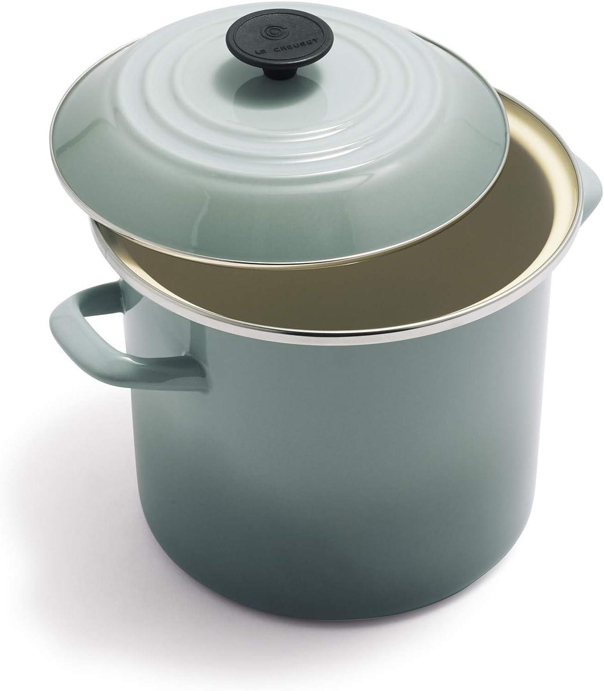 Le Creuset Enamel on Steel Stockpot with Lid