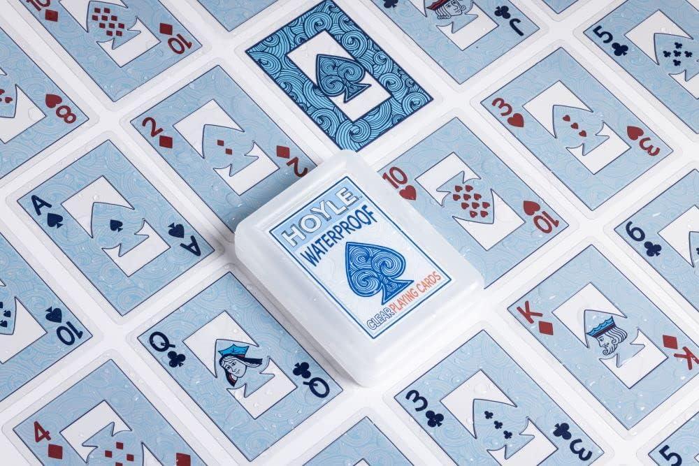 Hoyle Waterproof Clear Playing Card Game