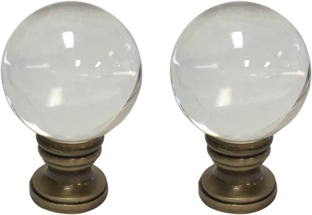 Crystal Ball Lamp Finial