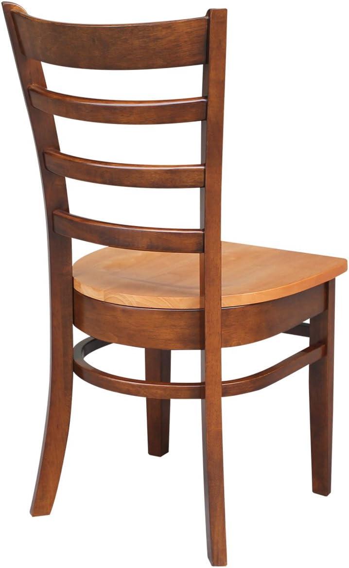 International Concepts Set of Two Emily Side Chairs