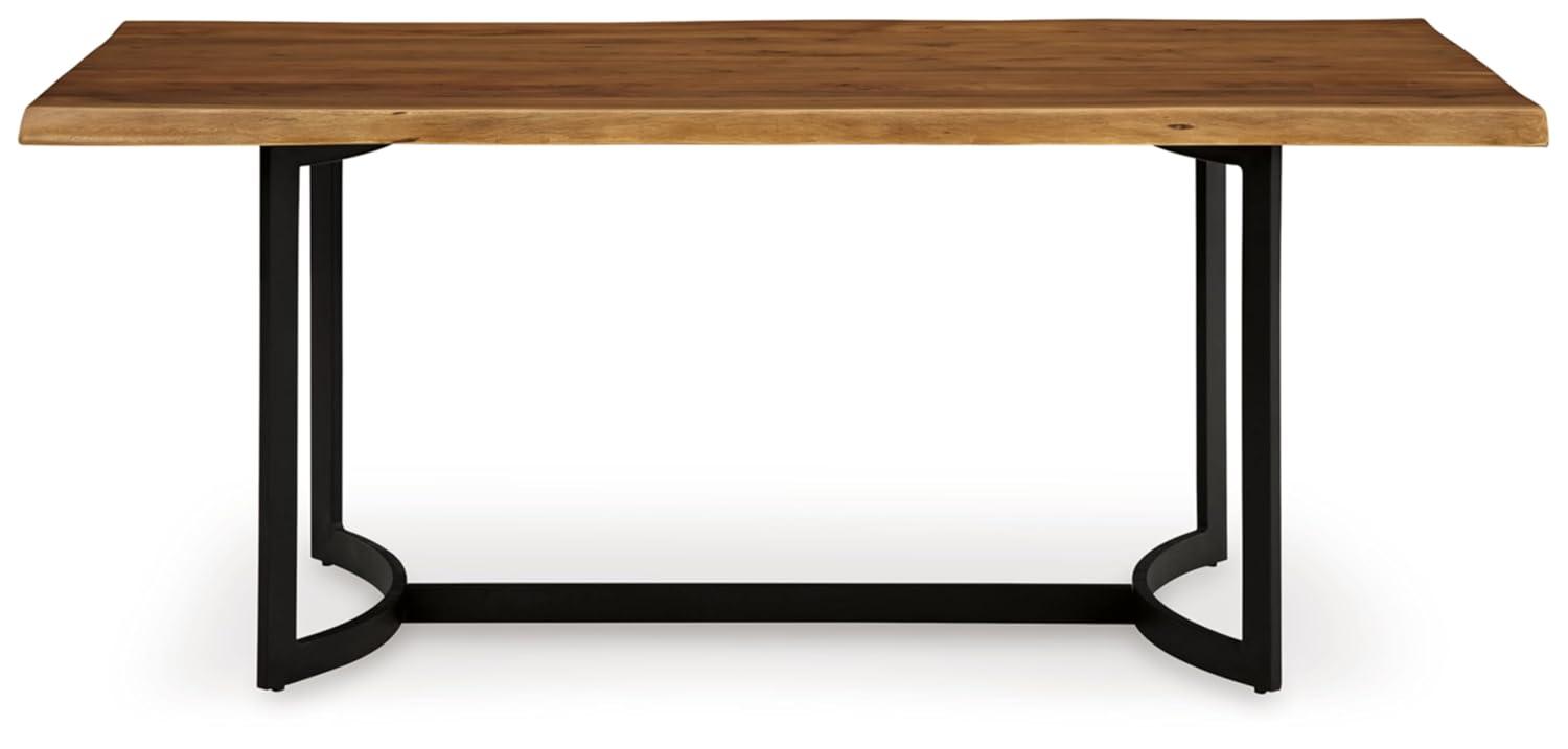 Signature Design by Ashley Fortmaine Brown & Black Dining Table