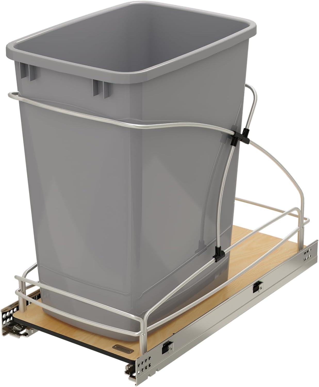 Rev-A-Shelf Rev-A-Shelf Double 27 qt. Pullout Trash Containers