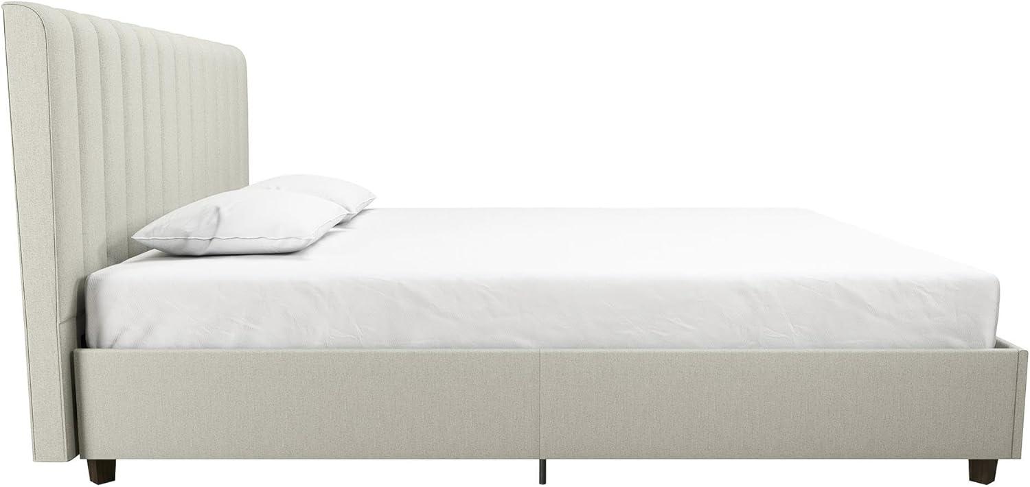 Brittany Tufted Upholstered Platform Bed