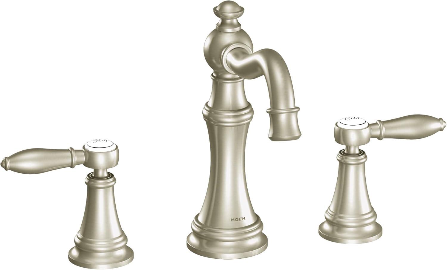 Weymouth Widespread Bathroom Faucet with Drain Assembly