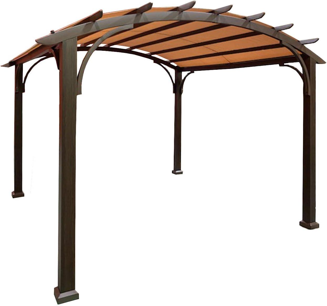 Garden Winds Replacement Canopy Top Cover Compatible with The AR Freestanding Pergola Model TPPER9117 - Riplock 500