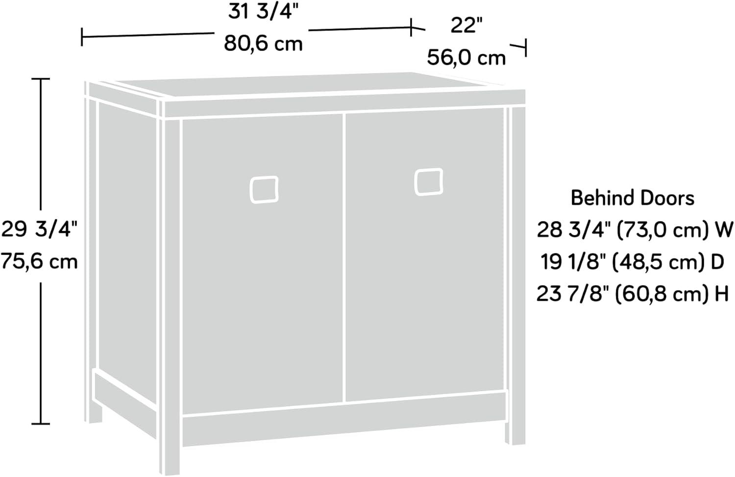 Sindoori Mango Brown Office Cabinet with Adjustable Shelving