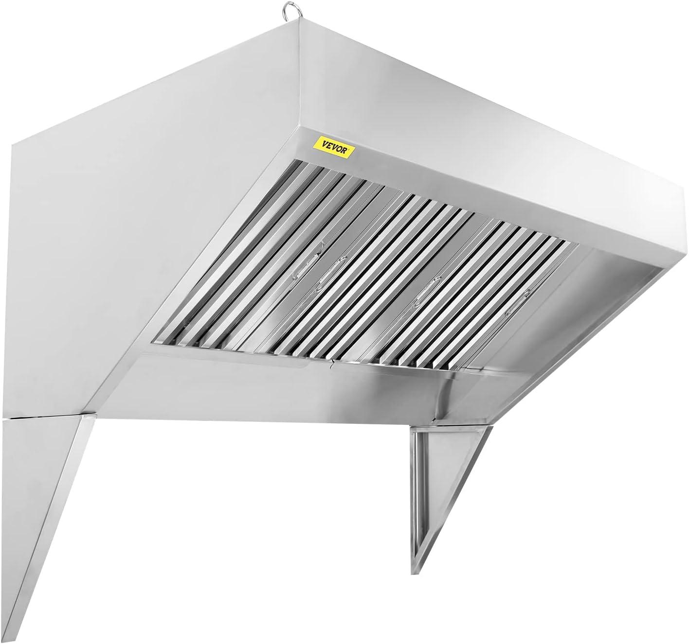 VEVOR VEVOR Stainless Steel Ducted (Vented) Range Hood SYPYZYC7050HPWLY5V0