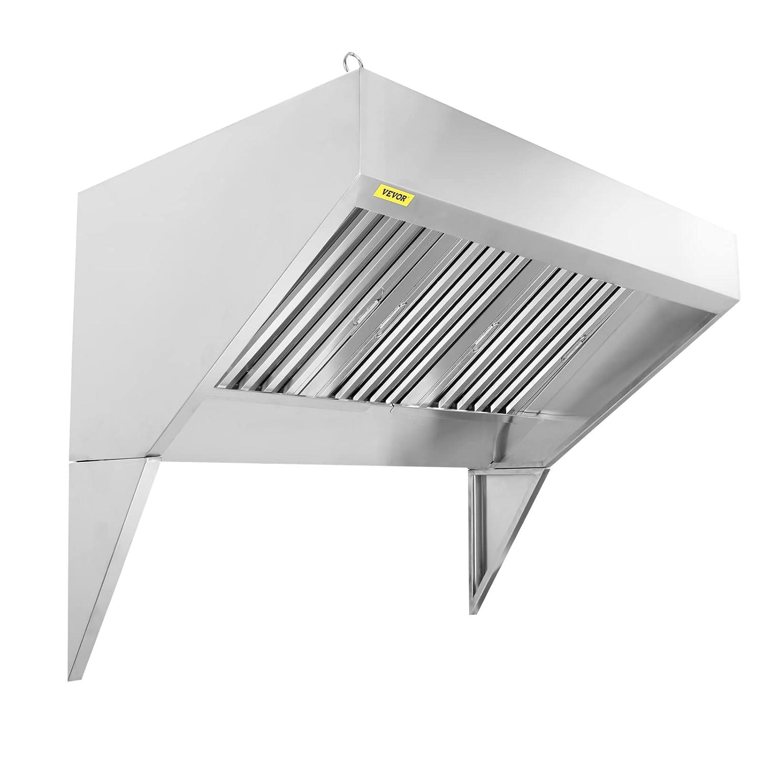 VEVOR VEVOR Stainless Steel Ducted (Vented) Range Hood SYPYZYC7050HPWLY5V0