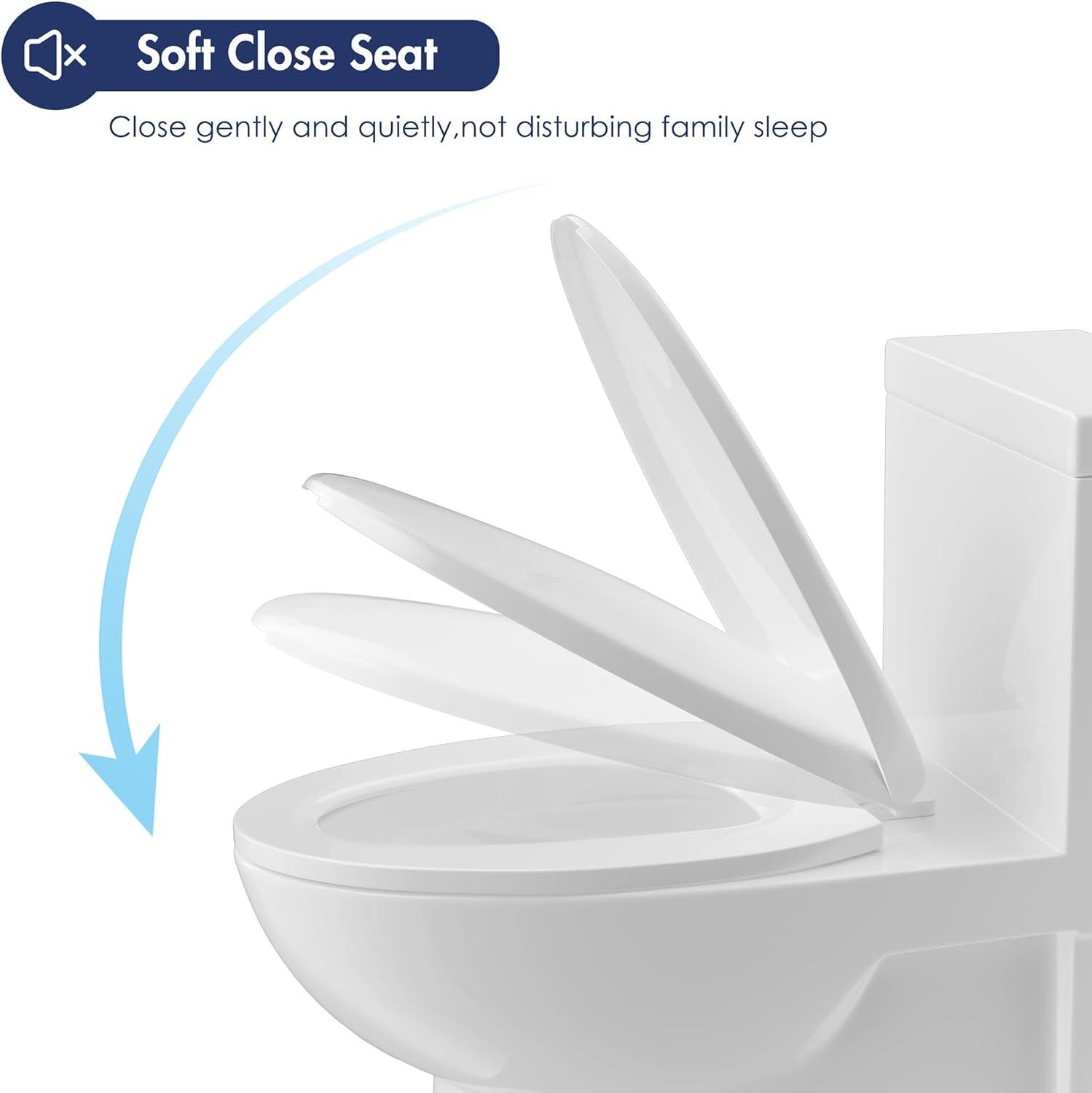 Denbigh Chair Height Elongated Comfort Height One-Piece Toilet (Seat Included)