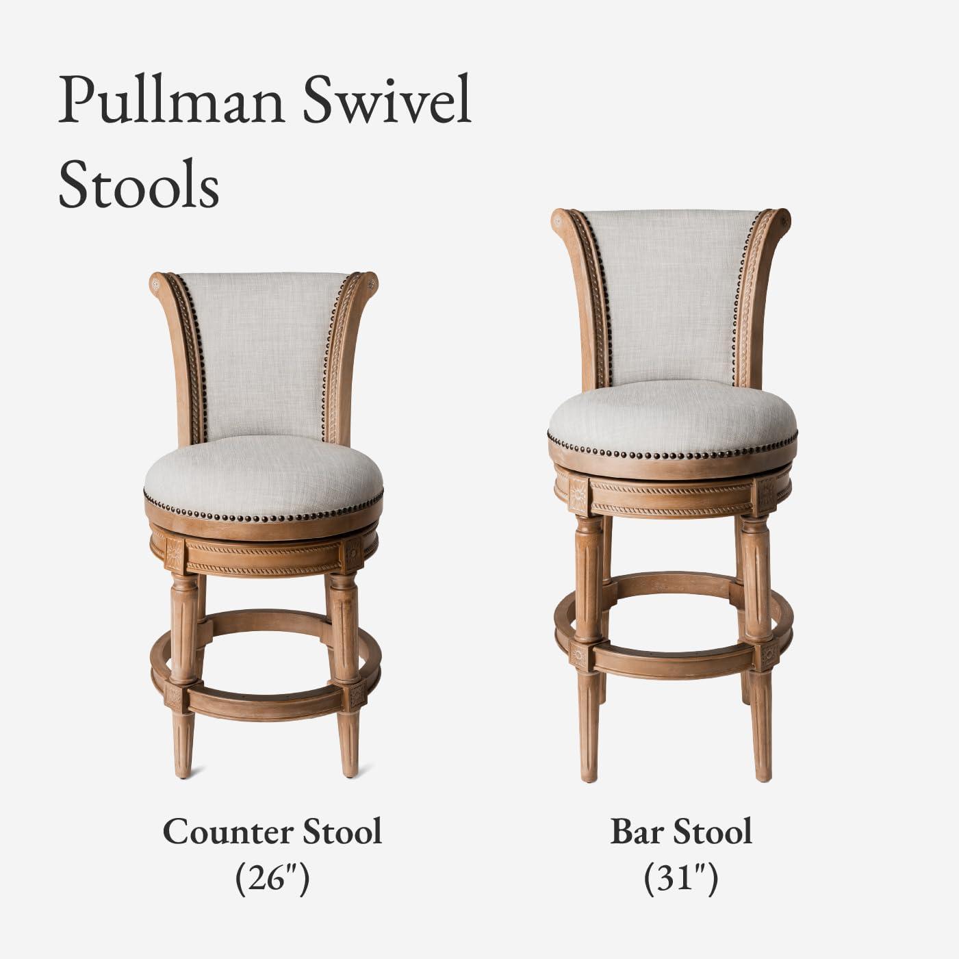 Maven Lane Maven Lane Pullman Stool with Fabric Upholstery