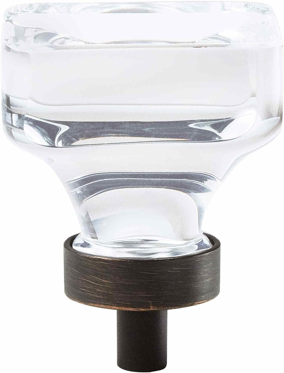 Glacio 1 3/8" Length Square Knob