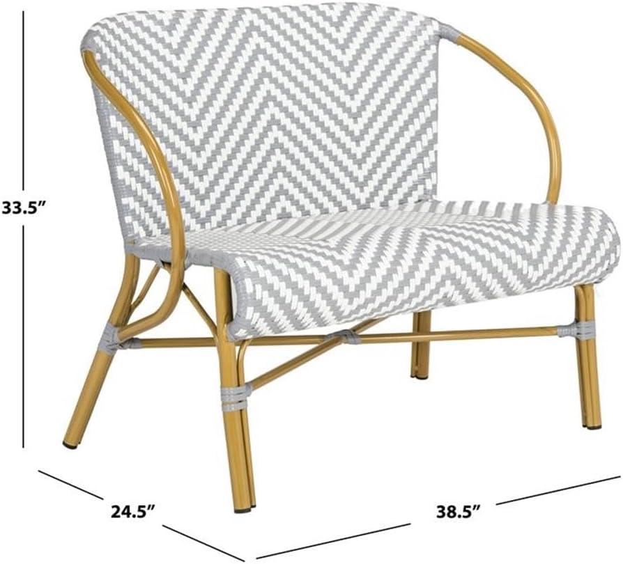 Dandra Sette - Outdoor - PAT4016 - Grey/White - Safavieh