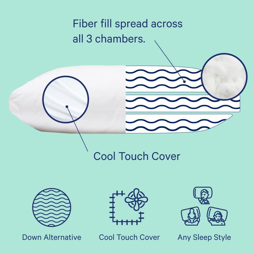Casper Sleep Essential Cooling Pillow, Standard