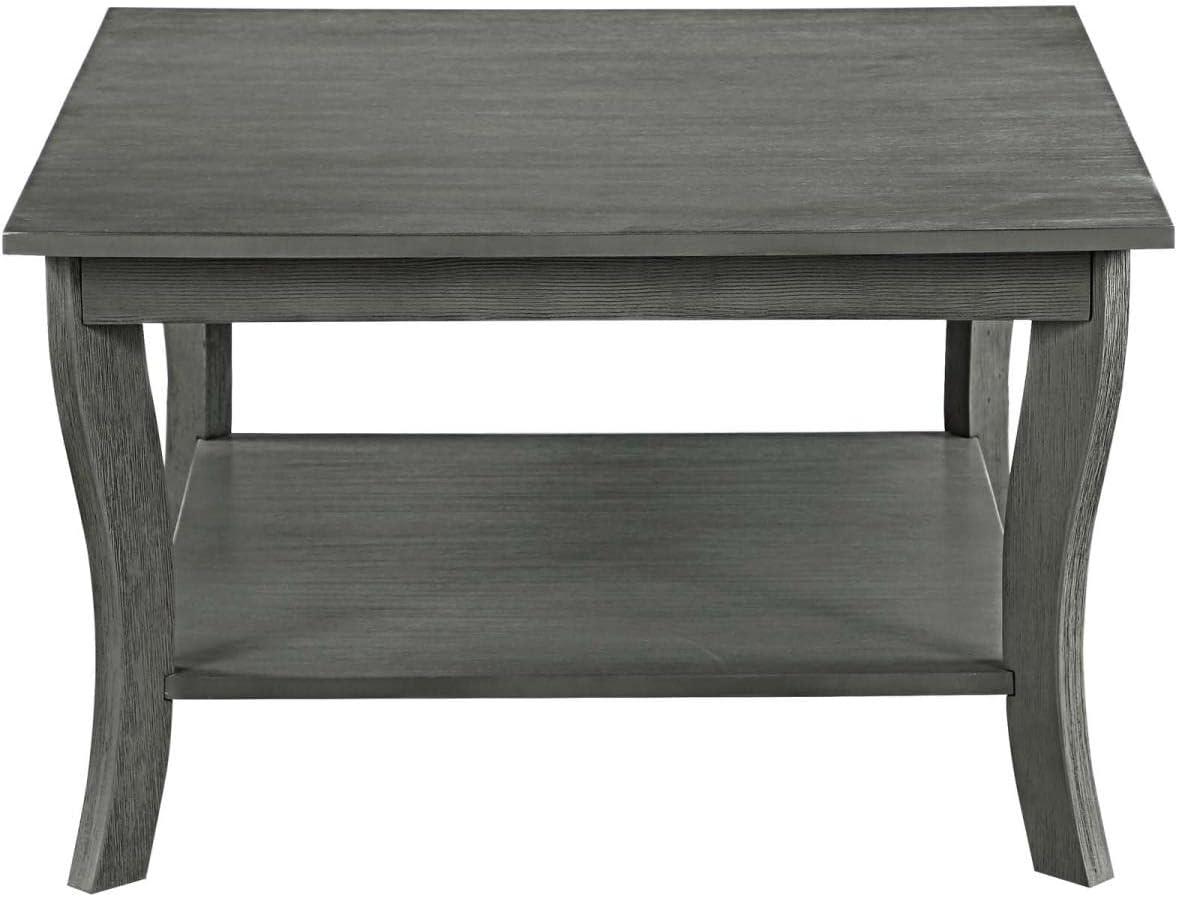 Convenience Concepts American Heritage Square Coffee Table, Multiple Finishes