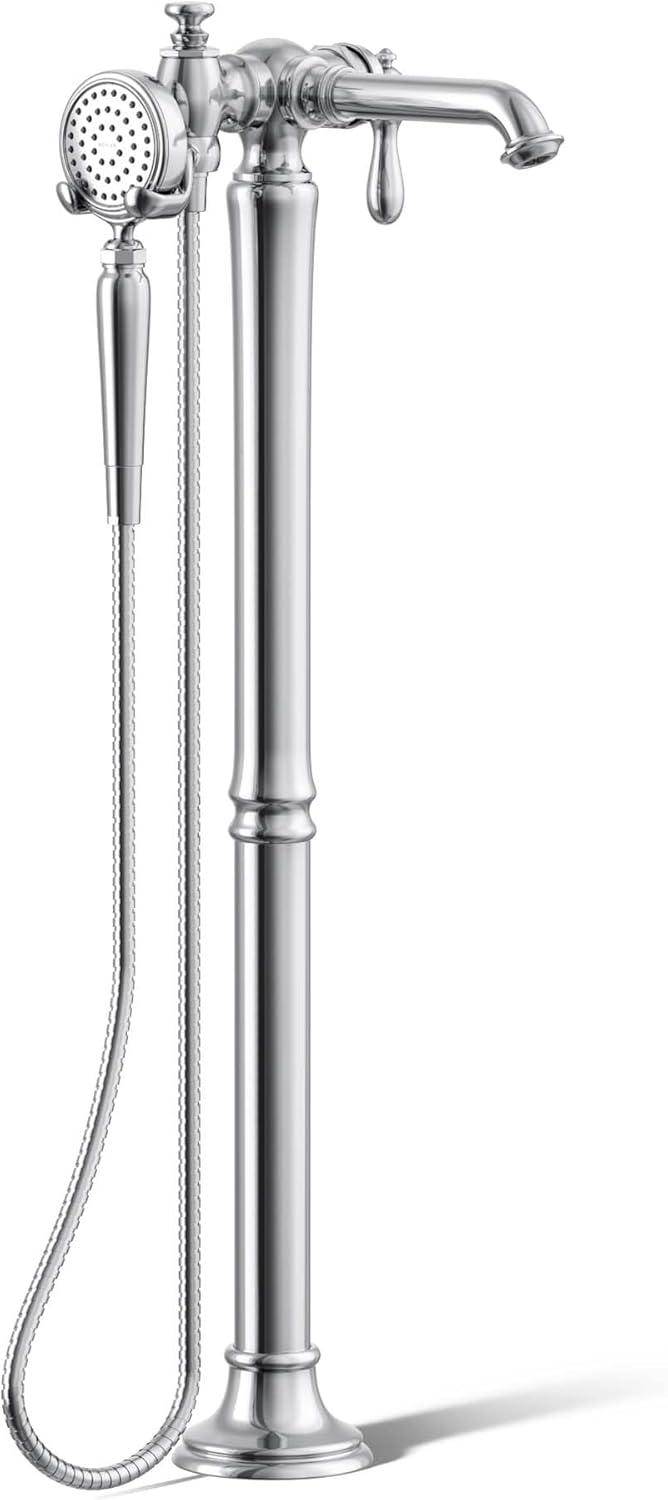 Artifacts® Single Handle Floor Mounted Clawfoot Tub Faucet