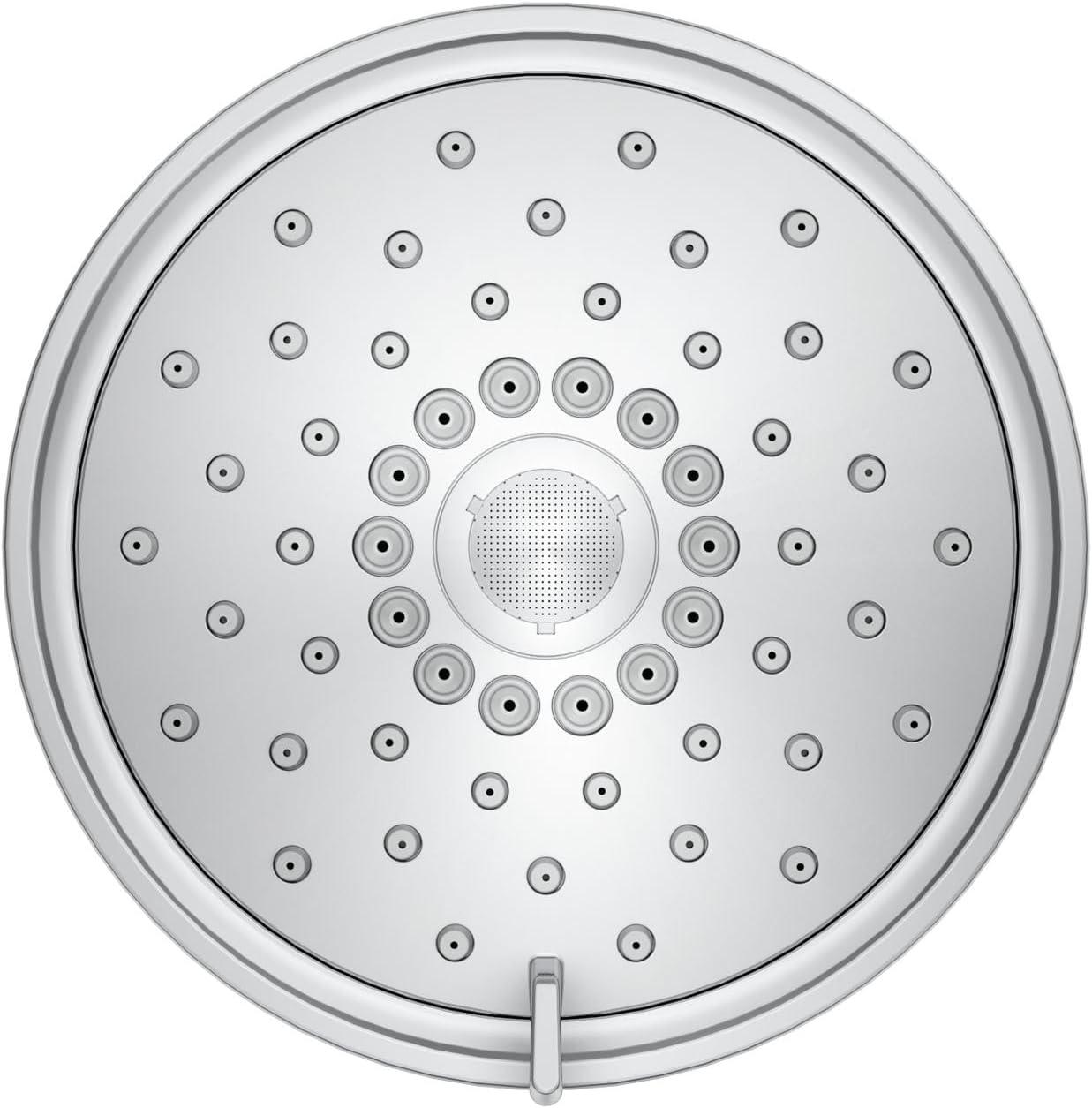 Kohler Purist 2.5 Gpm Multifunction Wall Mount Showerhead, Three Spray Settings, 5.5" High Pressure Spray Head