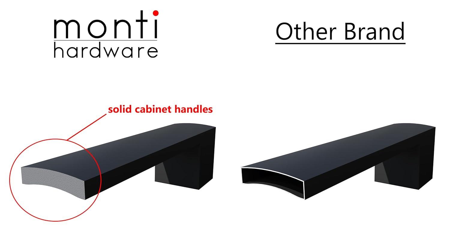 Hickory Hardware H076702-CH-10B 128 mm CC Forge Cabinet Pull, Polished Chrome - Pack of 10