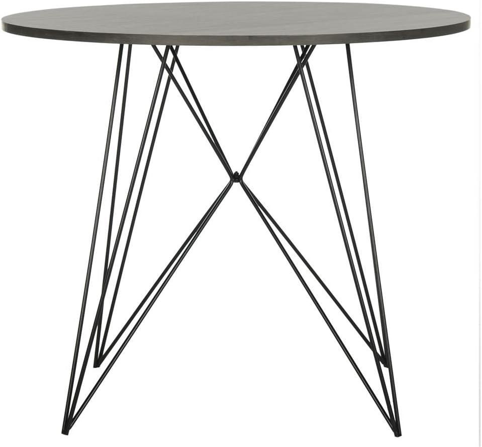 Marino Dining Table - Dark Grey - Safavieh