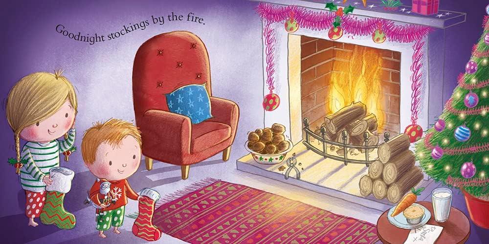 Goodnight Santa: Holiday Bedtime Story for Kids