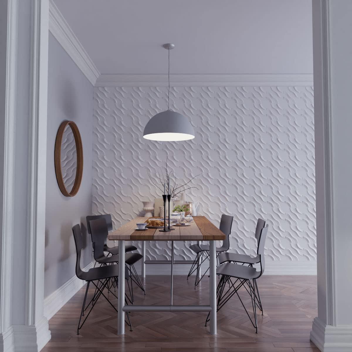 Ekena Millwork Lane EnduraWall Decorative 3D Wall Panel (Set of 10)