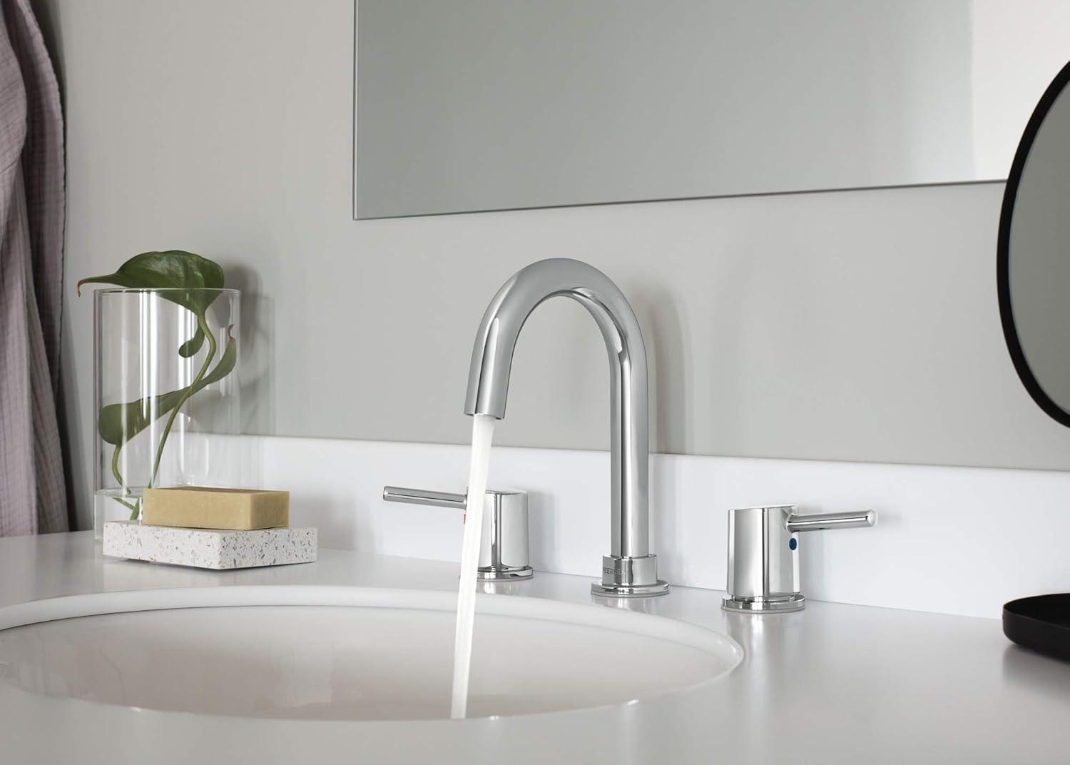 Precept Widespread 2-handle Bathroom Faucet with Drain Assembly