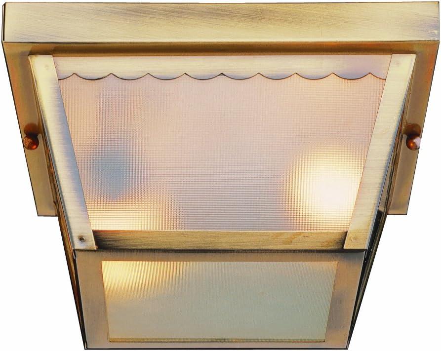 Samantha 5" Frosted Glass Flushmount Lantern