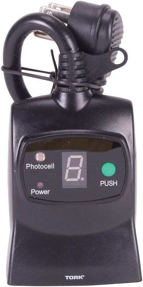 NSI Industries 654E Digital Timer With 2 Grounded Outlets-Outdoor