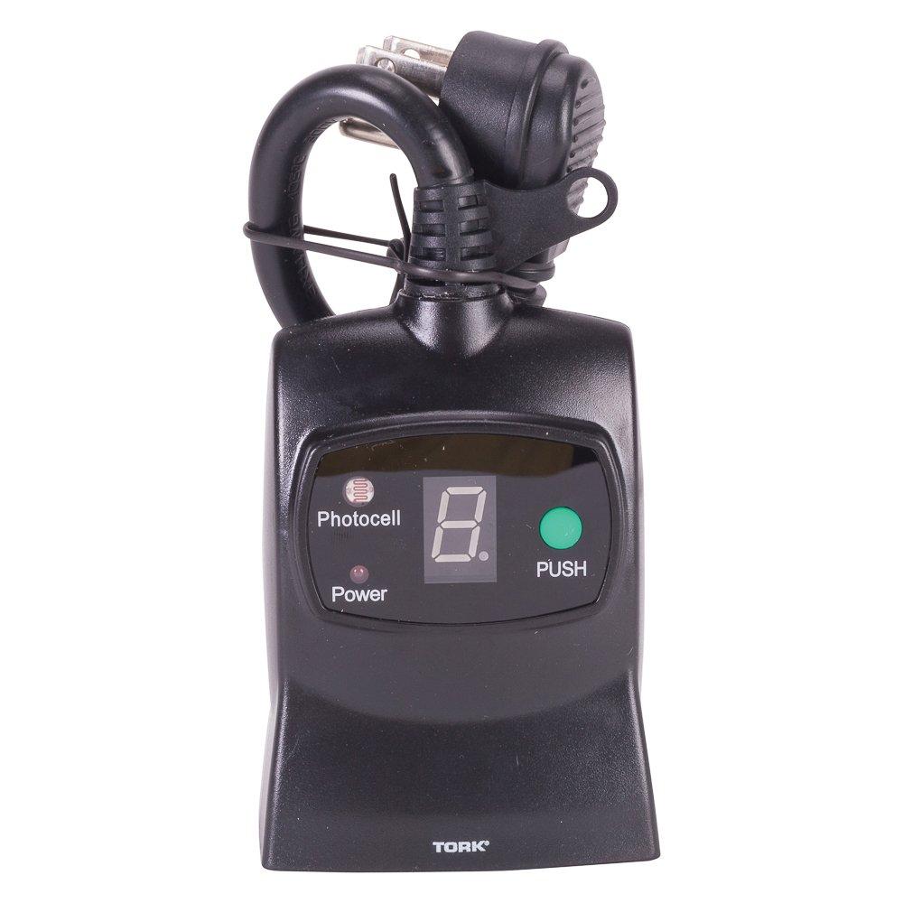 NSI Industries 654E Digital Timer With 2 Grounded Outlets-Outdoor