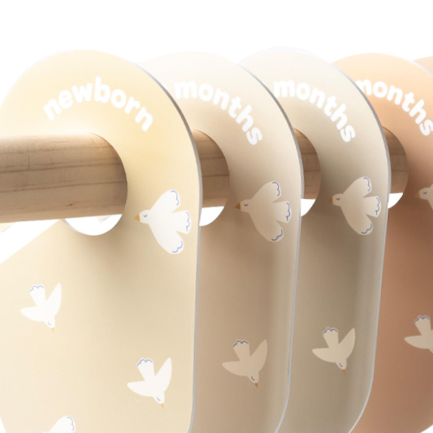 3 Sprouts 3 Sprouts Baby Closet Dividers (Newborn To 24 Months) – Pack Of 8