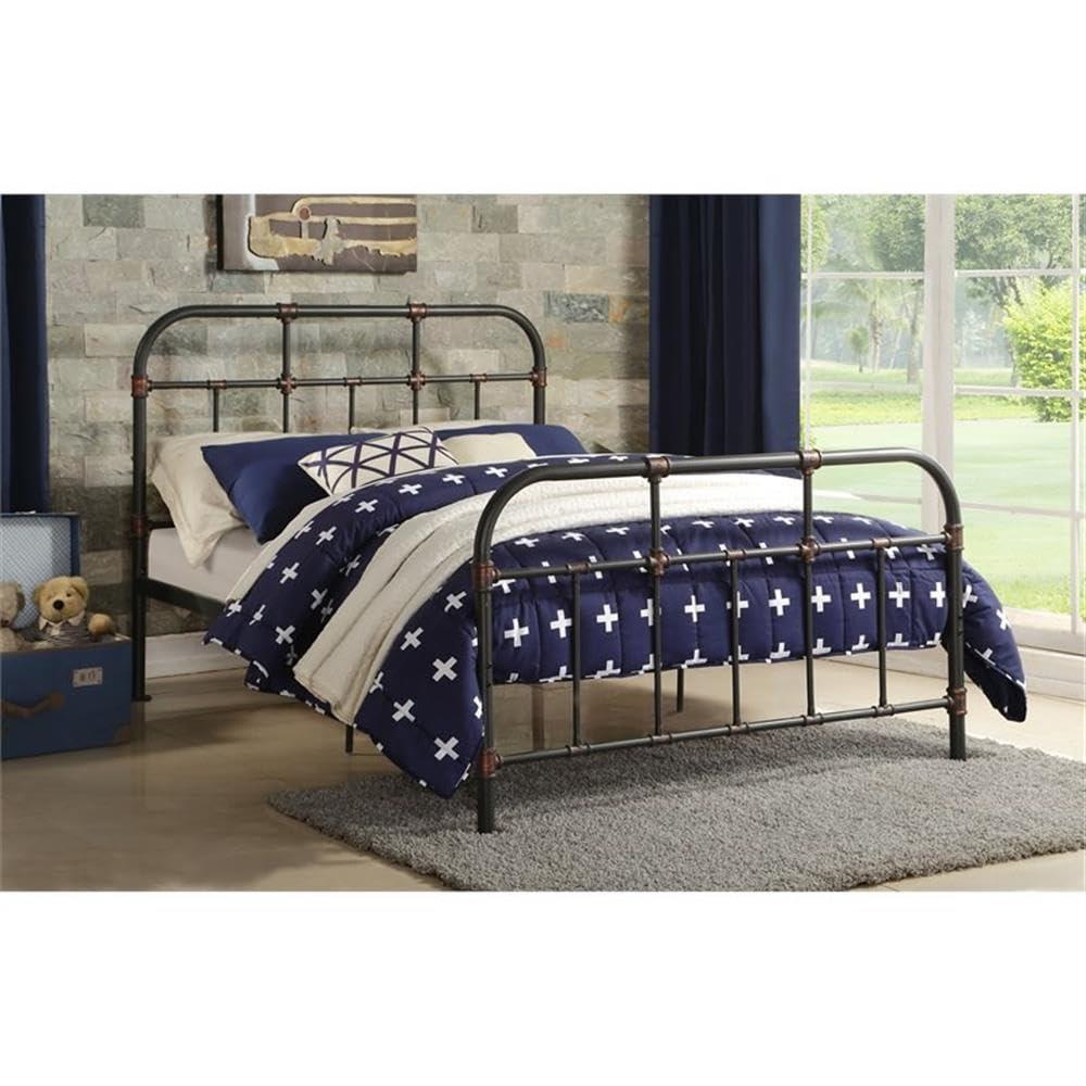 Think Urban Nicipolis Metal Open-Frame Bed
