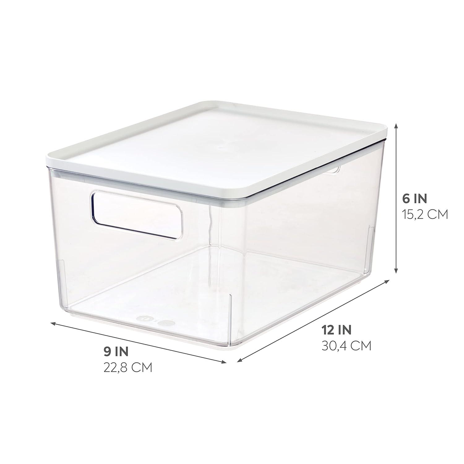 iDesign Rosanna Pansino x iDesign Recycled Plastic Kitchen Storage Bin with Lid