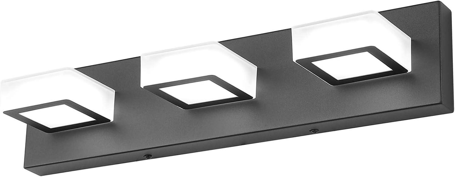 Brayden Studio® LED Modern Bathroom Vanity Lights 3 Lights Acrylic Modern Bathroom Wall Lighting Fixtures