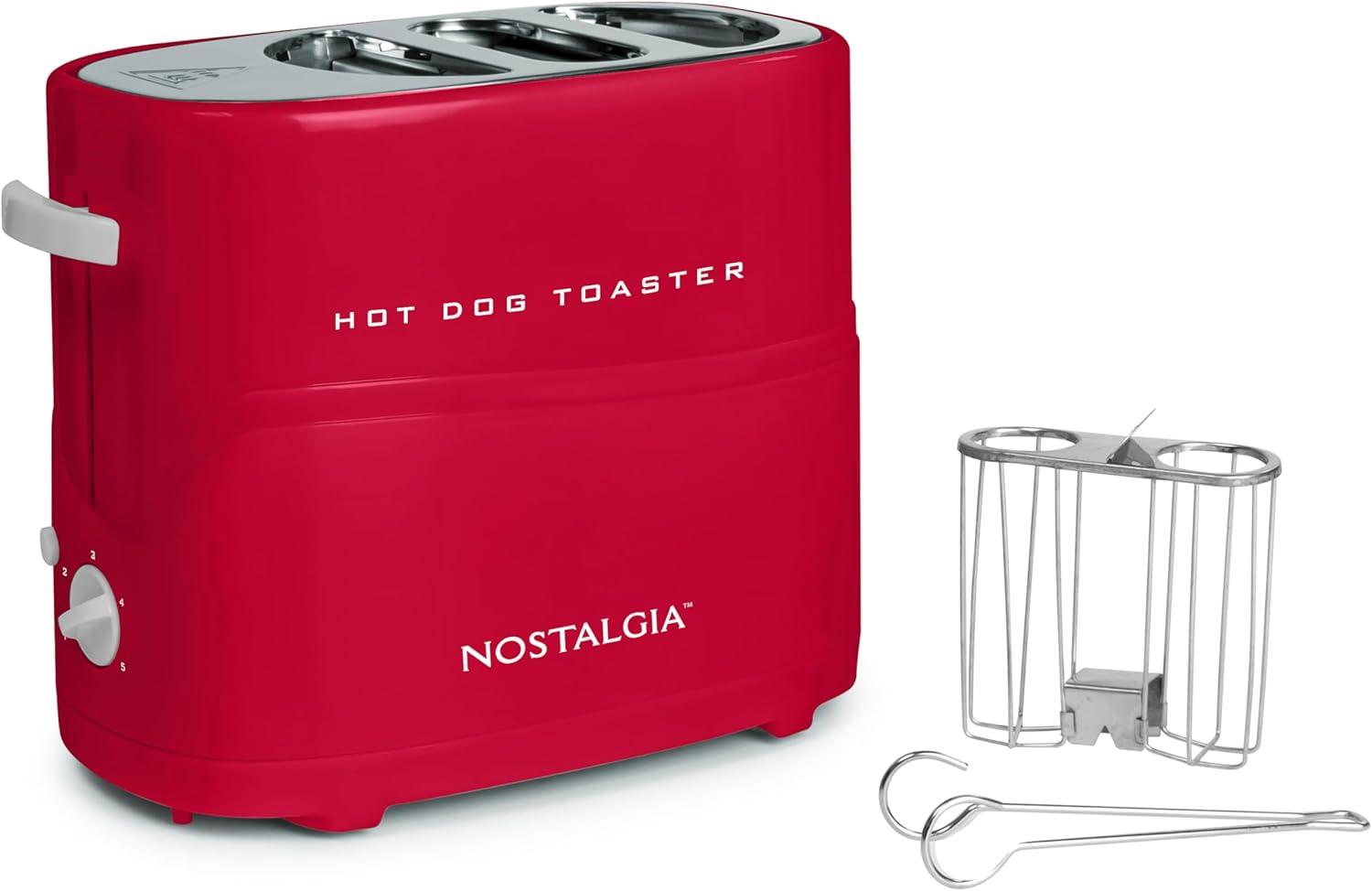 Nostalgia Pop-Up Hot Dog Toaster