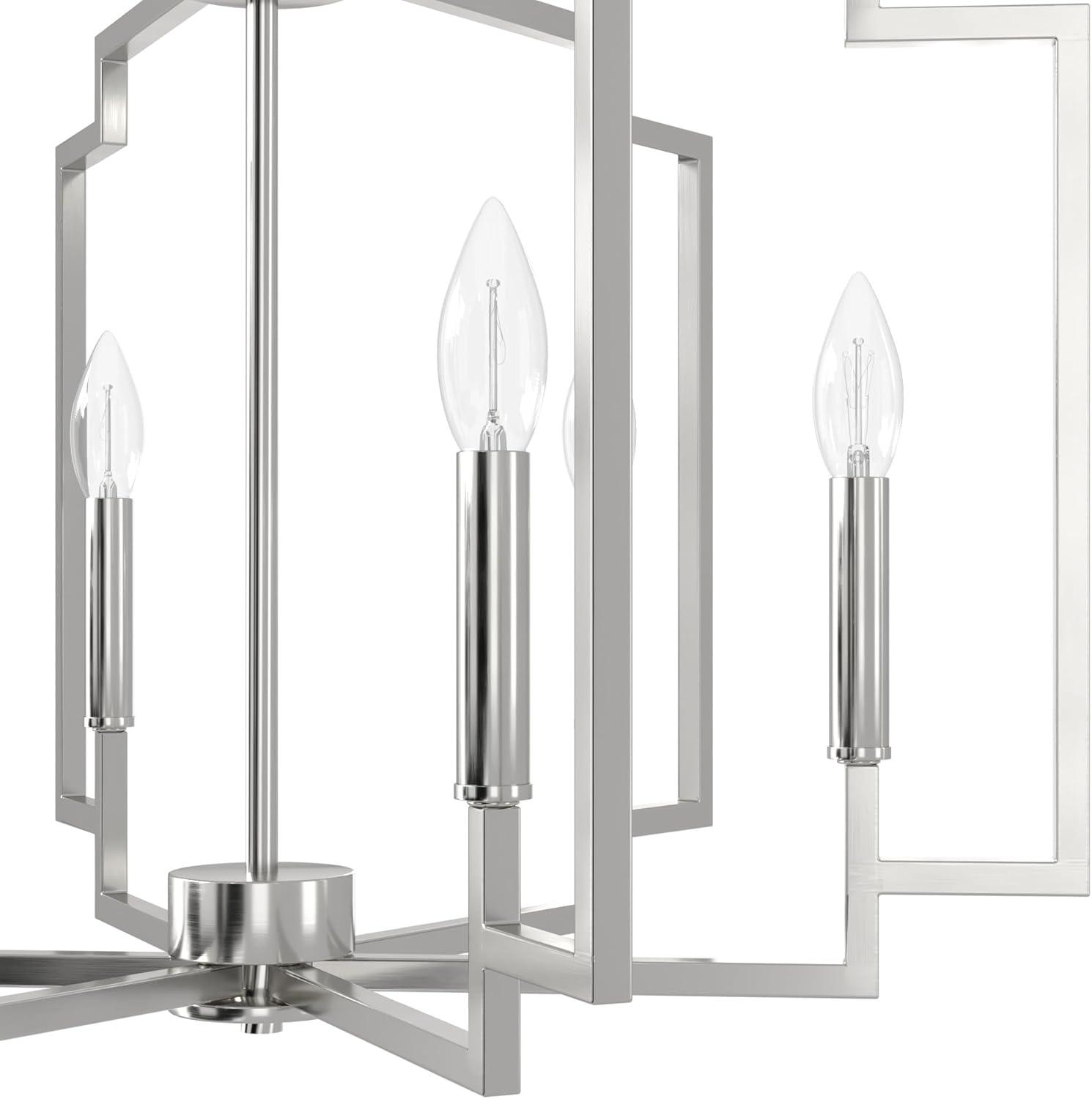 Hunter Fan Hunter 30 Inch Zoanne 6 Light Chandelier Ceiling Light Fixture