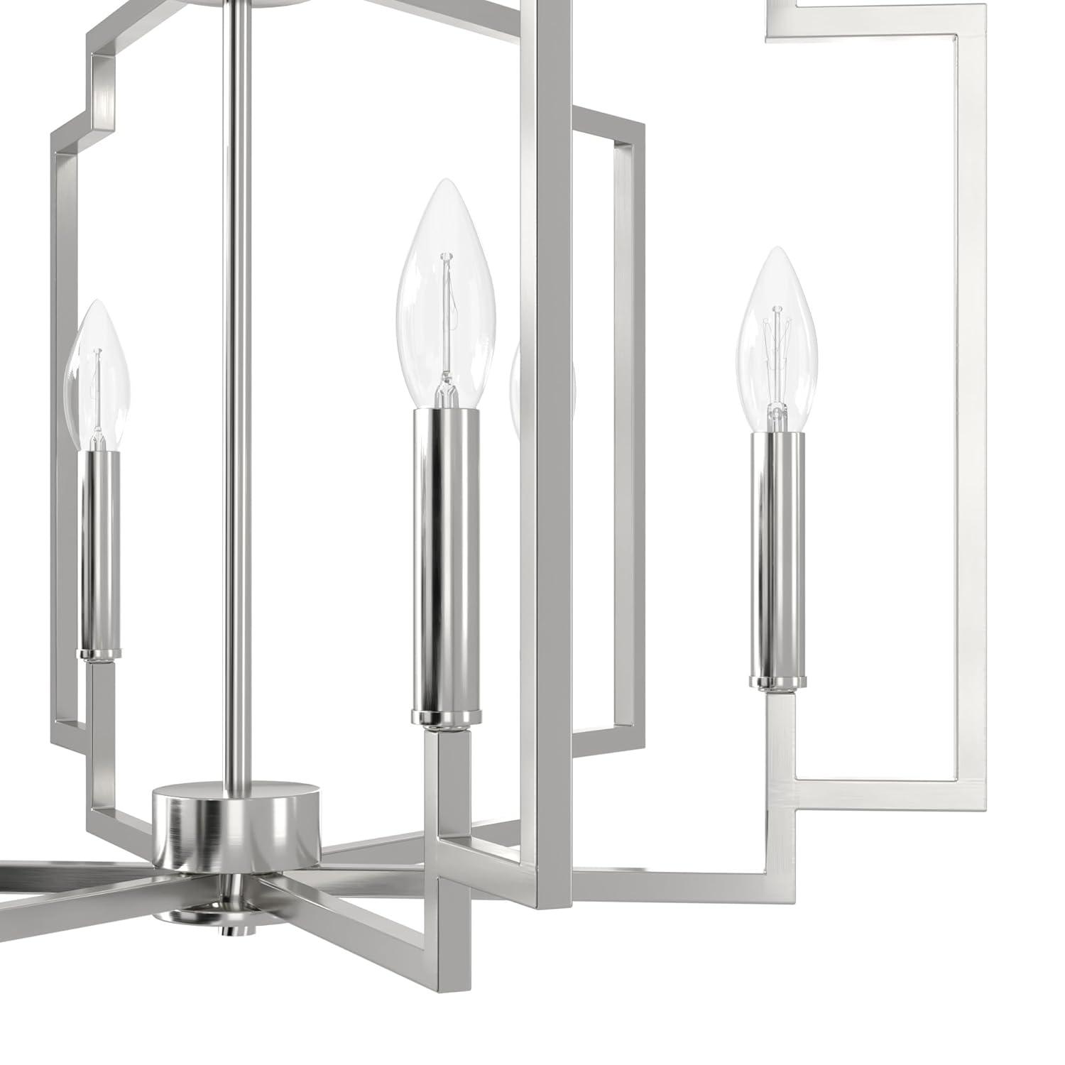 Hunter Fan Hunter 30 Inch Zoanne 6 Light Chandelier Ceiling Light Fixture