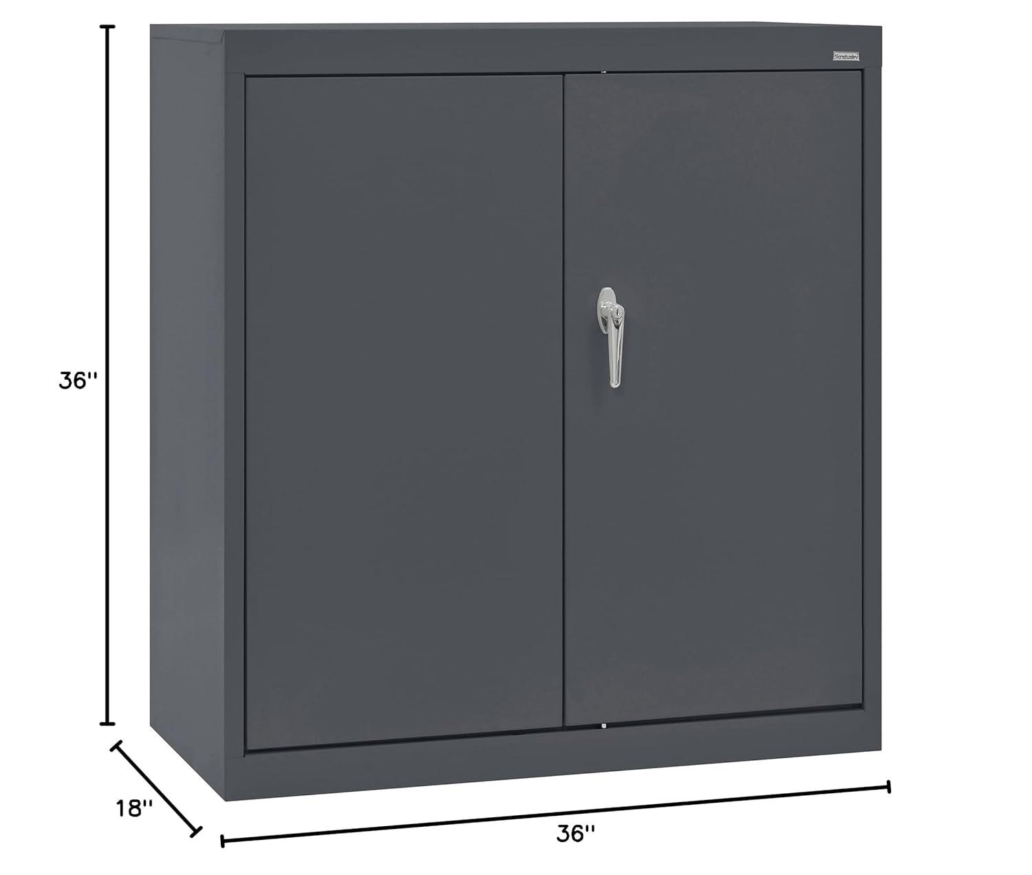 Sandusky Steel Single Storage Cabinet ( 36'' H x 36'' W x 18'' D)