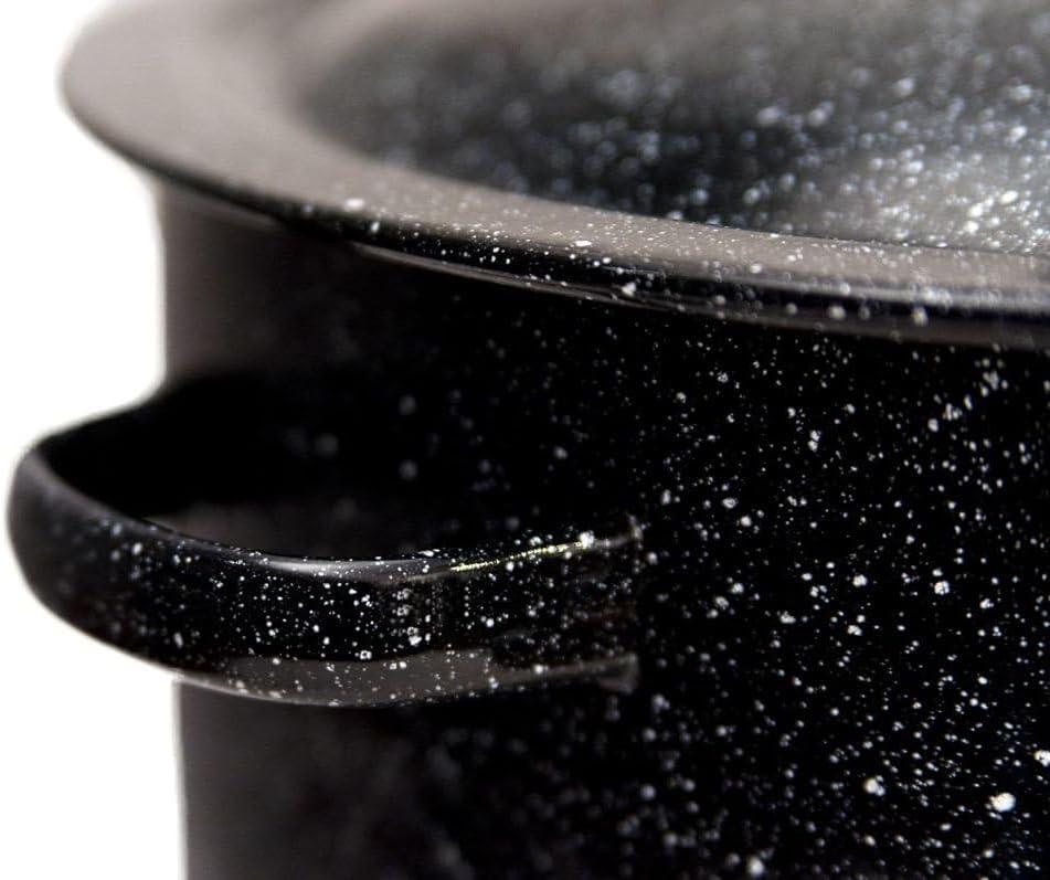 Granite Ware 12-Quart Stock Pot - Speckled Black