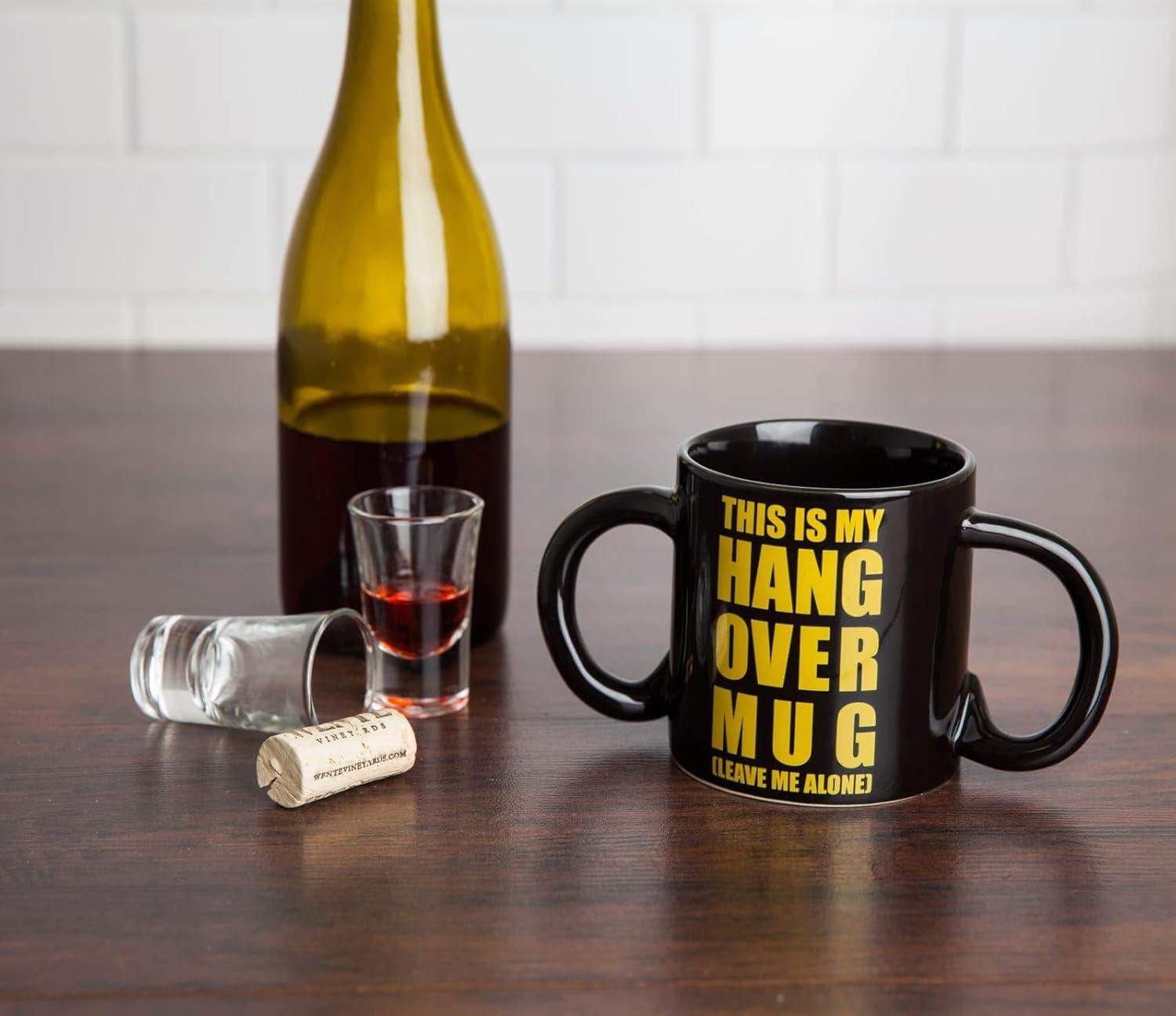 BigMouth Inc. Hangover Coffee Mug - Funny Coffee Cup Holds 24 oz. of Coffee or Tea, Makes a Great Gift